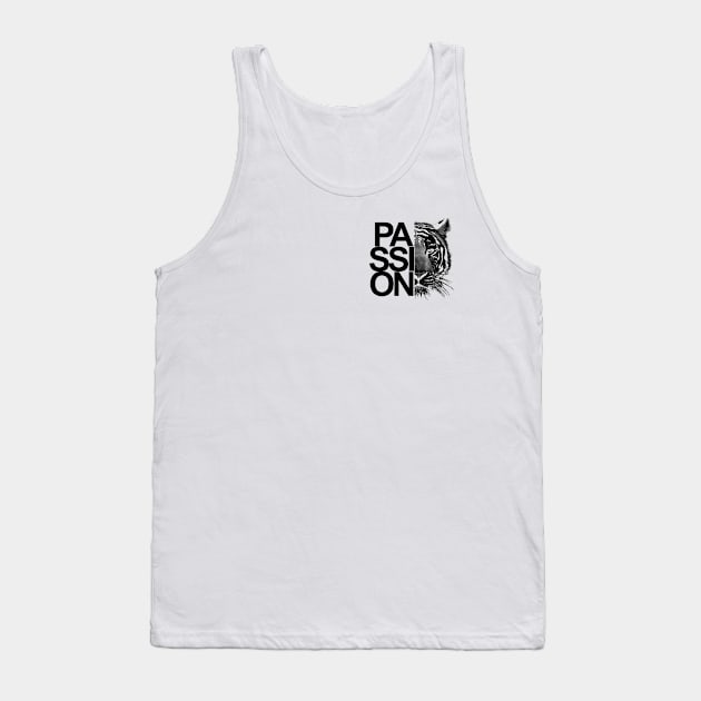 tiger passion motiv Tank Top by Designation4